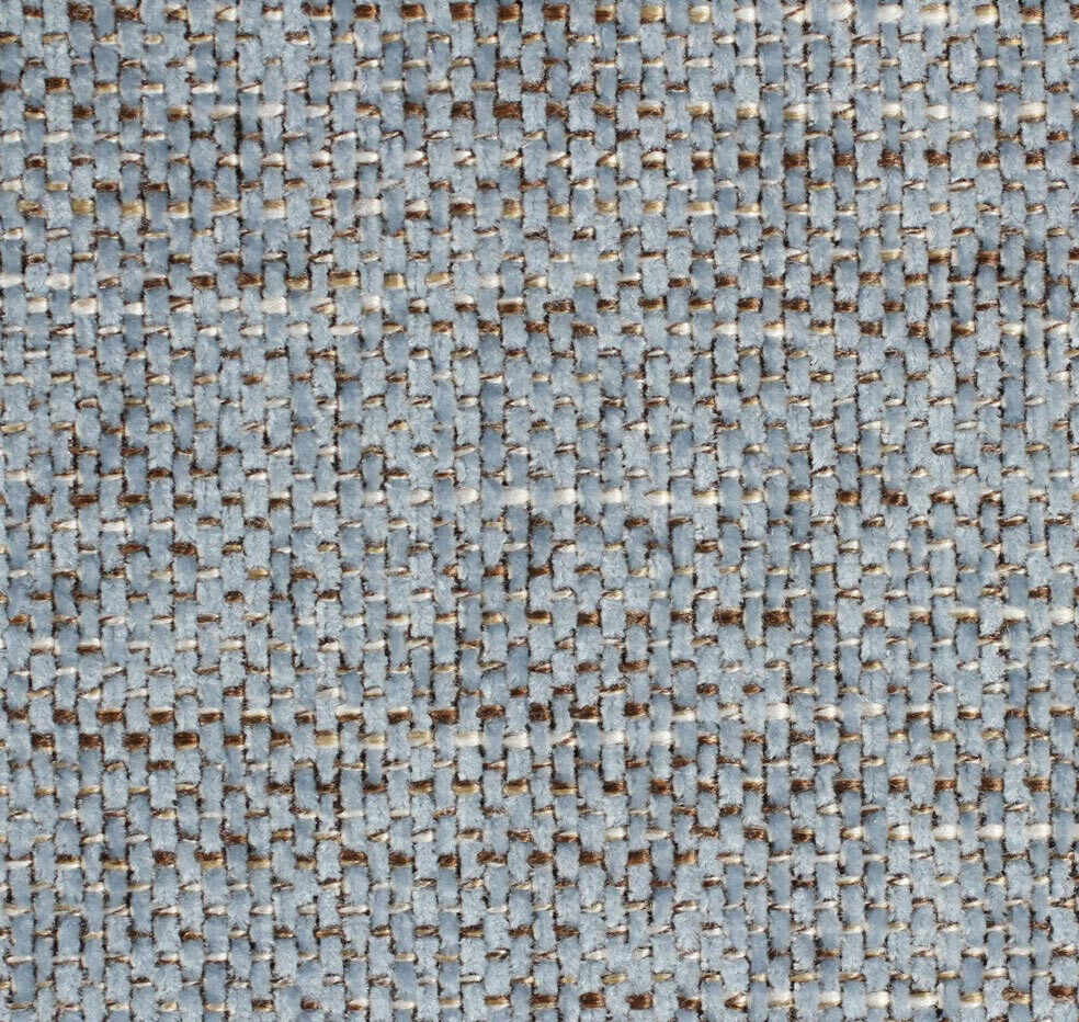 Endure Blue Wedgewood Chenille Upholstery Fabric - Blue, Soft Chenille, 54" Width (1 Yard)