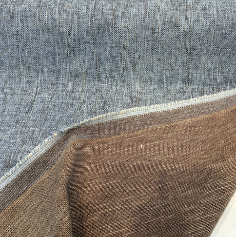 Endure Blue Wedgewood Chenille Upholstery Fabric - Blue, Soft Chenille, 54" Width (1 Yard)
