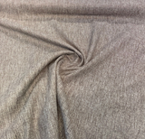 Crypton Performance Compass Hemp Brown Upholstery Fabric - Hemp Gray Brown, 0.1" Vertical Repeat, 0.1" Horizontal Repeat, Railroaded (1 Yard)
