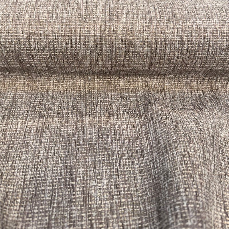 Crypton Performance Compass Hemp Brown Upholstery Fabric - Hemp Gray Brown, 0.1" Vertical Repeat, 0.1" Horizontal Repeat, Railroaded (1 Yard)