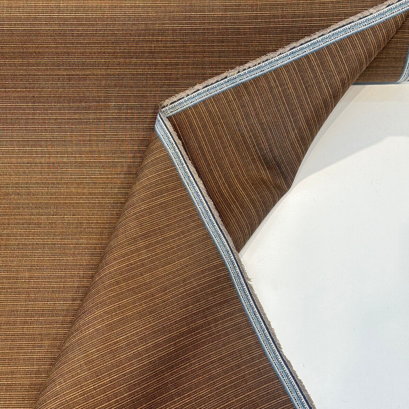 Sunbrella Dupione Acrylic Fabric - Mahogany Brown, Dupione Weave, 54" Width (1 Yard)