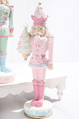 18 Inch Resin Dessert Toy Soldier – Mint Pink