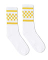 USA-Made Checkered Crew Socks