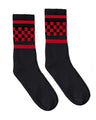 USA-Made Checkered Crew Socks