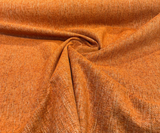 Crypton Performance Chenille Upholstery Fabric - Orange Paprika, Endure, 54" Width (1 Yard)