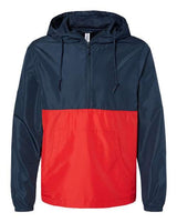 Unisex Lightweight Quarter-Zip Windbreaker Pullover Jacket