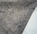 High Garden Chenille Upholstery Fabric - Charcoal Gray, 56" Width (1 Yard)
