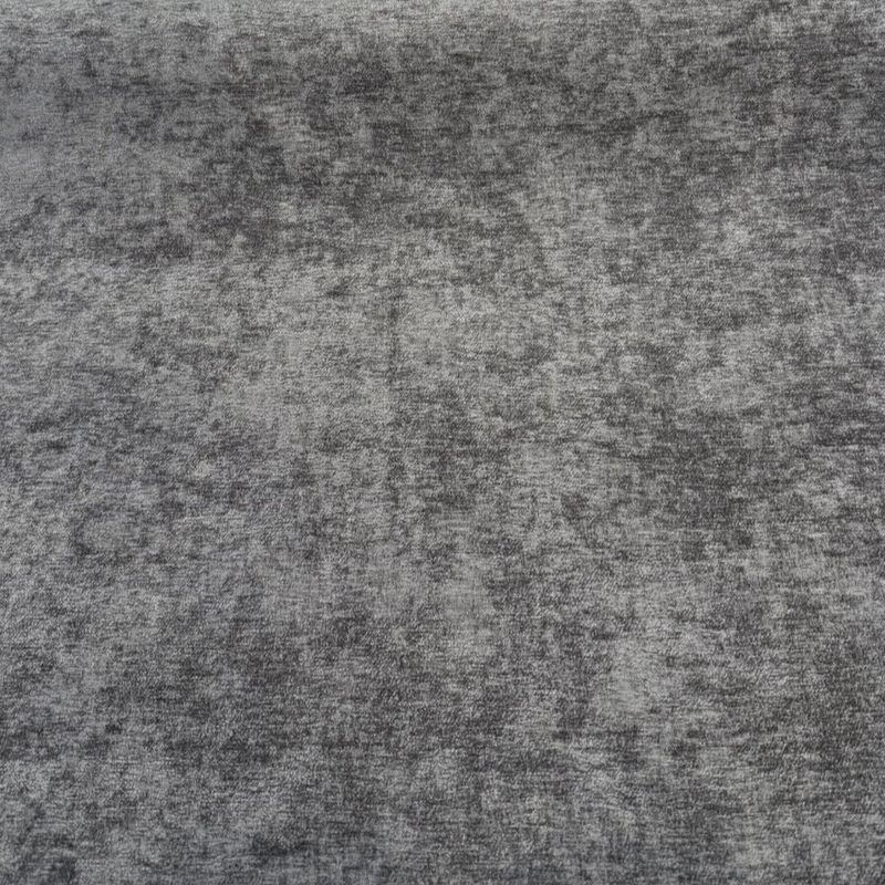 High Garden Chenille Upholstery Fabric - Charcoal Gray, 56" Width (1 Yard)