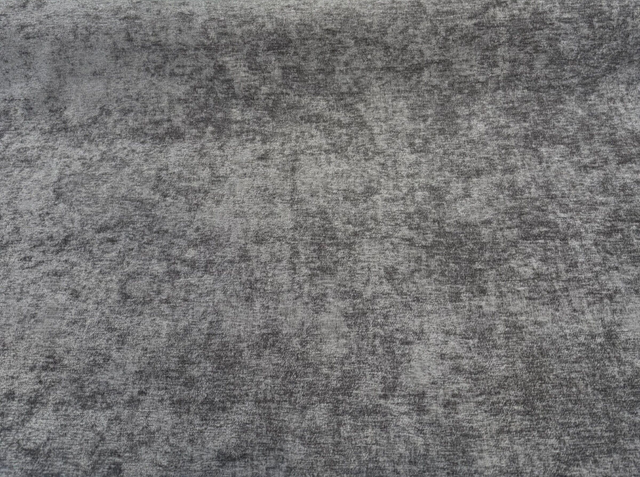 High Garden Chenille Upholstery Fabric - Charcoal Gray, 56" Width (1 Yard)