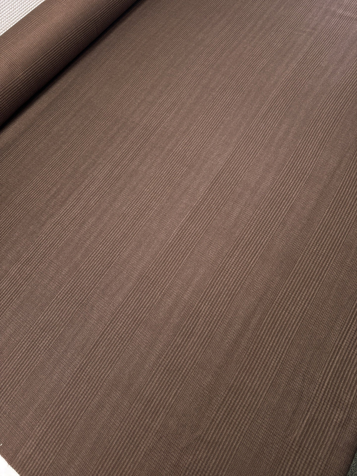 Cotton Brown Houndstooth Fabric