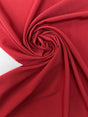 Red Crepe Fabric