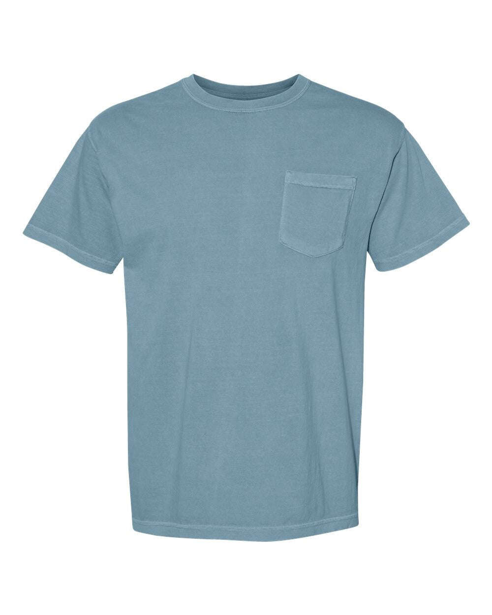 Comfort Colors® Garment-Dyed Heavyweight Pocket Crewneck Short Sleeve T-Shirt