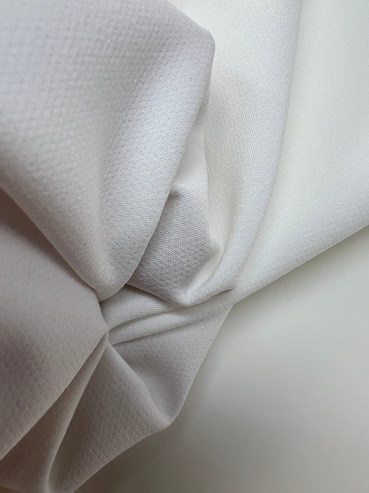 Polyamide Stretch Suit Fabric White