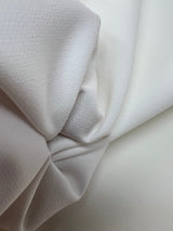 Polyamide Stretch Suit Fabric White