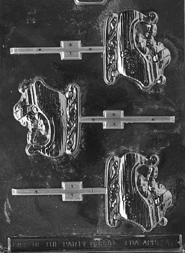 Sleigh Lolly Chocolate Mold - LPC046