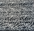 Sunbrella Veranda Black Reversible Outdoor Performance Acrylic Fabric - Black And White Zebra-Like Pattern, 54" Width (By The Yard)