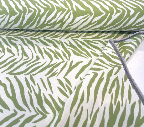 Sunbrella Veranda Green Palm Reversible Solution Dyed Acrylic Fabric - Green Palm Reversible, 54" Width (1 Yard)