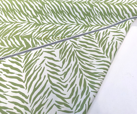 Sunbrella Veranda Green Palm Reversible Solution Dyed Acrylic Fabric - Green Palm Reversible, 54" Width (1 Yard)