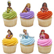 Disney Princess Cupcake Decorating Pics Toppers 12 set