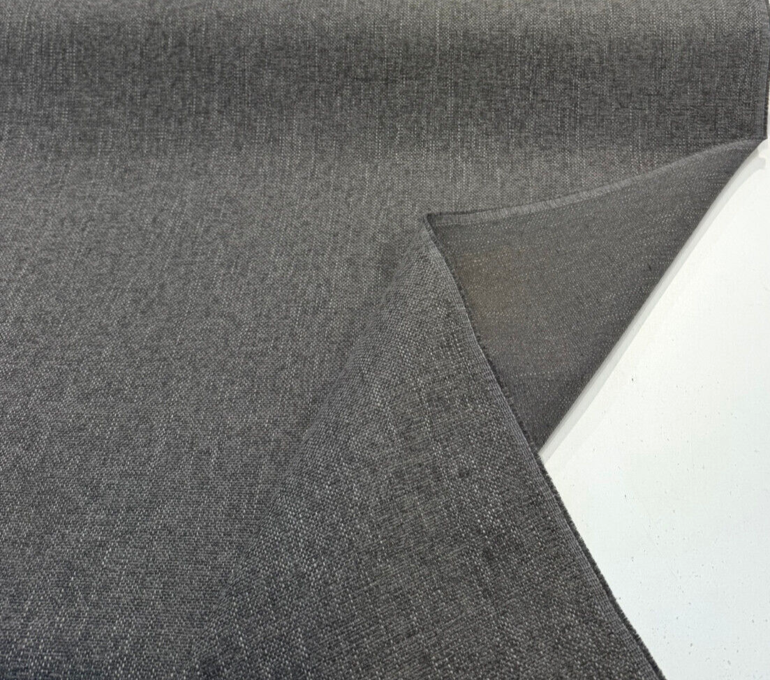 Crypton Performance Chenille Endure Upholstery Fabric - Slate Gray, Textured Chenille, 54" Width (1 Yard)