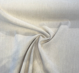 Disco Linen Chenille Upholstery Fabric - Linen Beige, 56" Width (1 Yard)