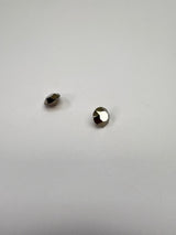 Silver Sewing Notions With Crystals