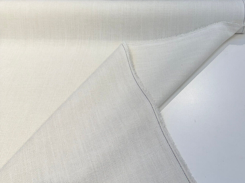 Crypton Performance Sense 100 Percent Polyester Fabric - Snow Beige Upholstery, 56" Width (1 Yard)