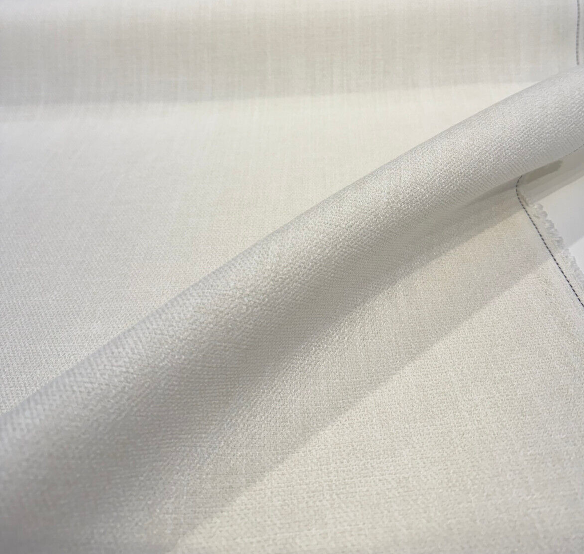 Crypton Performance Sense 100 Percent Polyester Fabric - Snow Beige Upholstery, 56" Width (1 Yard)