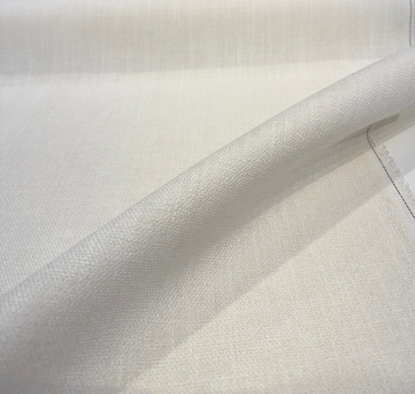 Crypton Performance Sense 100 Percent Polyester Fabric - Snow Beige Upholstery, 56" Width (1 Yard)