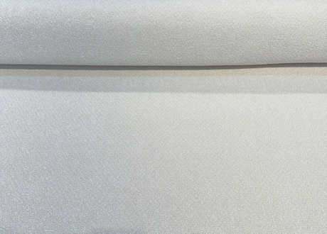 Awassi Oat Boucle Beaulieu Cream Belgian Upholstery Fabric - Oat Cream, Textured Boucle Weave, 56" Width (1 Yard)