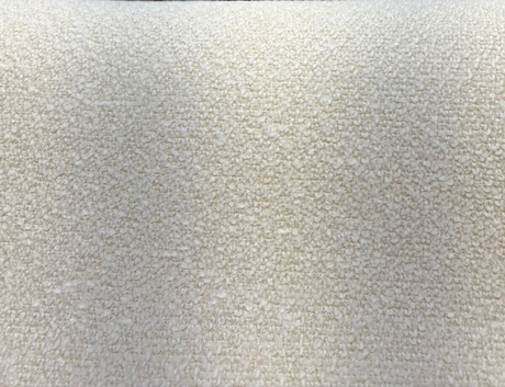 Awassi Oat Boucle Beaulieu Cream Belgian Upholstery Fabric - Oat Cream, Textured Boucle Weave, 56" Width (1 Yard)
