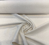 Awassi Oat Boucle Beaulieu Cream Belgian Upholstery Fabric - Oat Cream, Textured Boucle Weave, 56" Width (1 Yard)