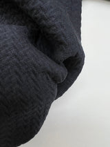 Polyamide Cotton Double Weave Blue