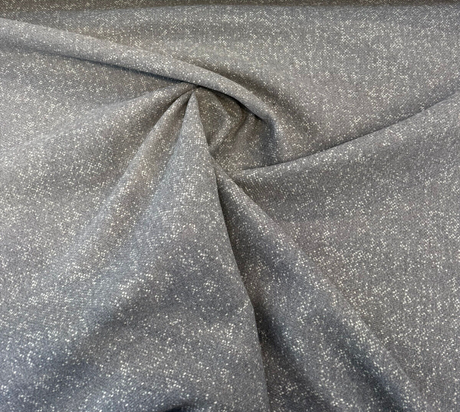 Sunbrella Tweeds ReTweed Collection Solution Dyed Acrylic Fabric - Greystone Textured Tweed, 54" Width (1 Yard)