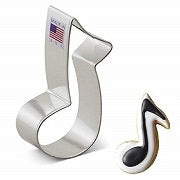 Cookie Cutter Music Note 3-1/2" - 1438A