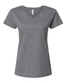 LAT Women's Fine Jersey V-Neck Tee
