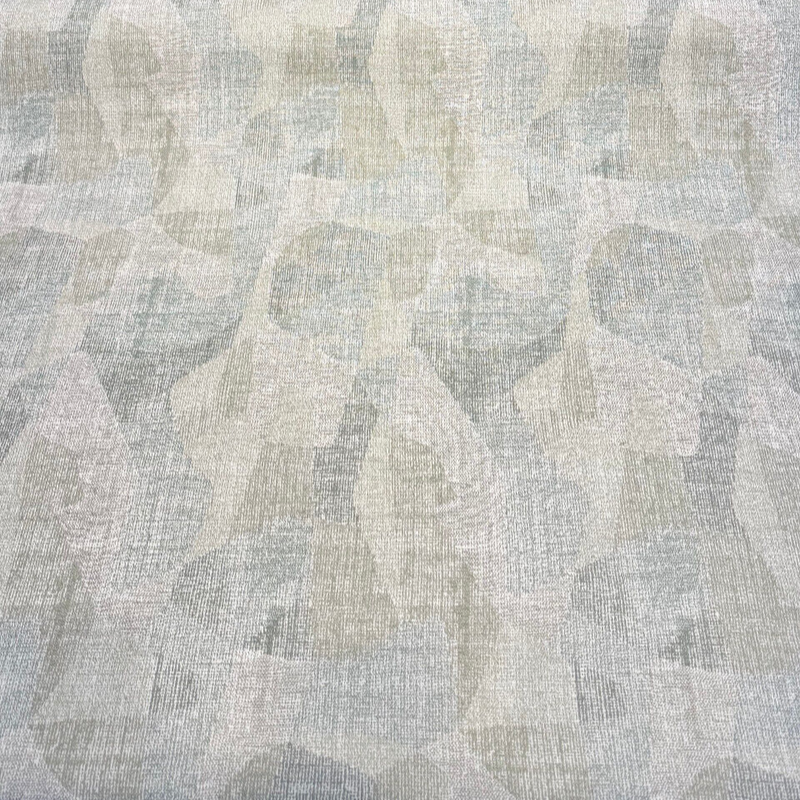 Outcrop Agave Sunbrella Solution Dyed Acrylic Chenille Fabric - Green Beige Gray Organic Pattern, 54" Width (1 Yard)