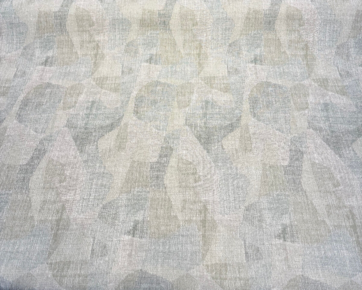 Outcrop Agave Sunbrella Solution Dyed Acrylic Chenille Fabric - Green Beige Gray Organic Pattern, 54" Width (1 Yard)