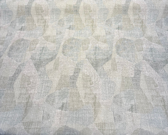 Outcrop Agave Sunbrella Solution Dyed Acrylic Chenille Fabric - Green Beige Gray Organic Pattern, 54" Width (1 Yard)