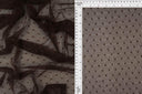 1 Yard Polka Dot Lace Solid Fabric 90% Nylon 10% Spandex Soft Stretch 58/60 Inches Wide