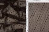 Polka Dot Lace Stretch Fabric 58/60" – Soft Lightweight Nylon Spandex Mesh