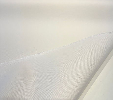 Sunbrella Sailcloth Salt Acrylic Fabric - White Solid & Variegated, 54" Width (1 Yard)