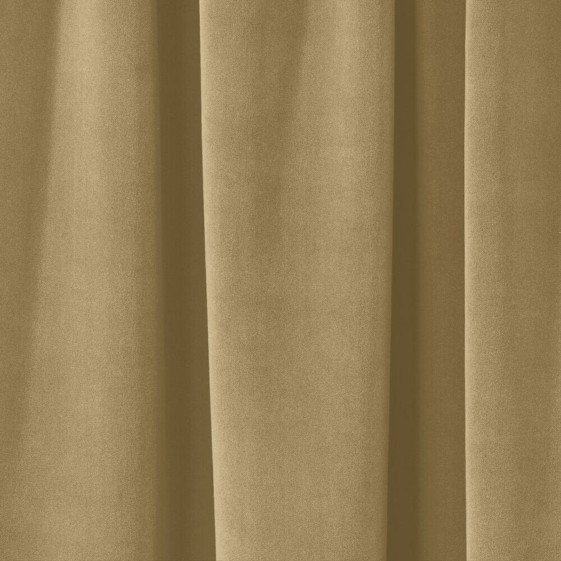 Crescent Velour Velvet Fabric - Wheat, 54" Width, 20 Oz (1 Yard)