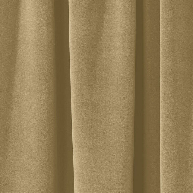 Crescent Velour Velvet Fabric - Wheat, 54" Width, 20 Oz (1 Yard)