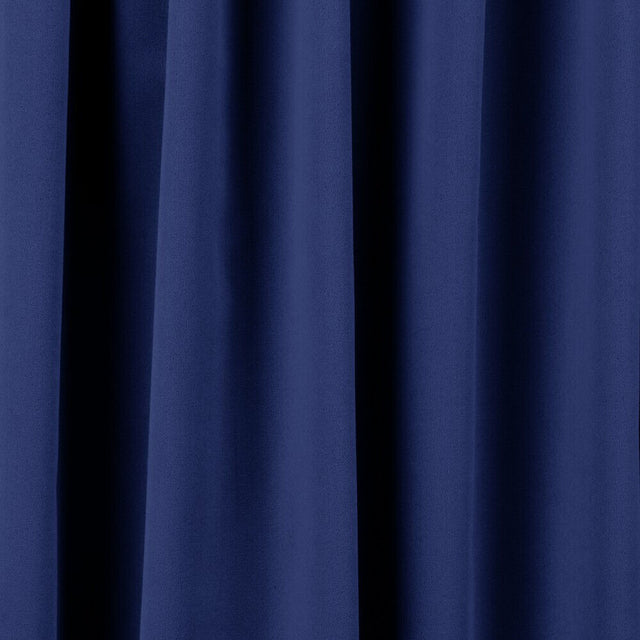 Crescent Velour Blue Bermuda Velvet IFR 20 Oz Fabric - Bermuda Blue, 54" Width (1 Yard)