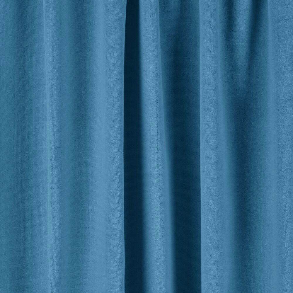 Majestic Velour Cotton Velvet - Cornflower Blue, 25 Oz, 54" Width (1 Yard)