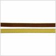 3/8" Green/Brown Reversible Ribbon