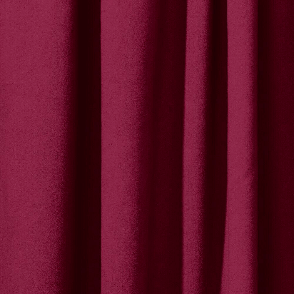 Majestic Velour Cotton Velvet - Cabernet Wine, 54" Width (1 Yard)