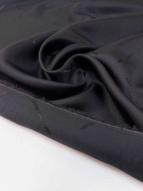 Viscose Lining Purple Black