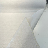 Sunbrella Tailored Snow Ivory Chenille Fabric - Ivory Basketweave Texture, 54" Width (1 Yard)